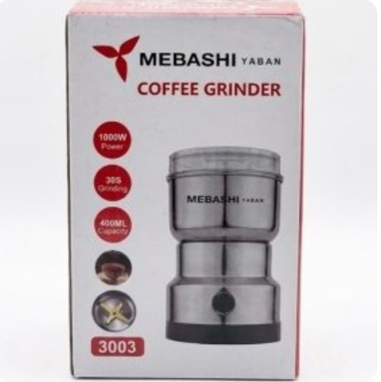 آسیاب برقی مباشی مدل Mebashi 3003 ظرفیت ۰.۴ لیتر
